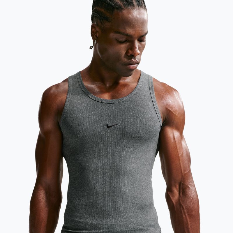 Men's training T-shirt Nike N.A.C. TT dark smoke grey/smoke grey/heather/black 4
