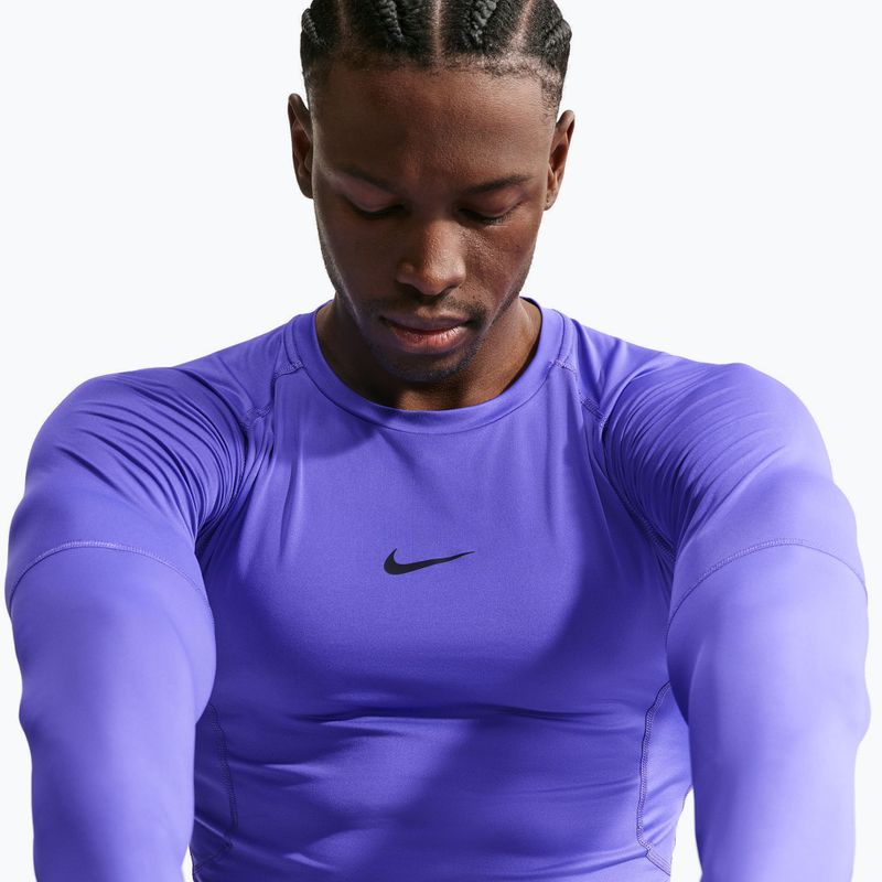 Men's training longsleeve Nike Pro Dri-Fit Tight Fitness persian violet/black 5