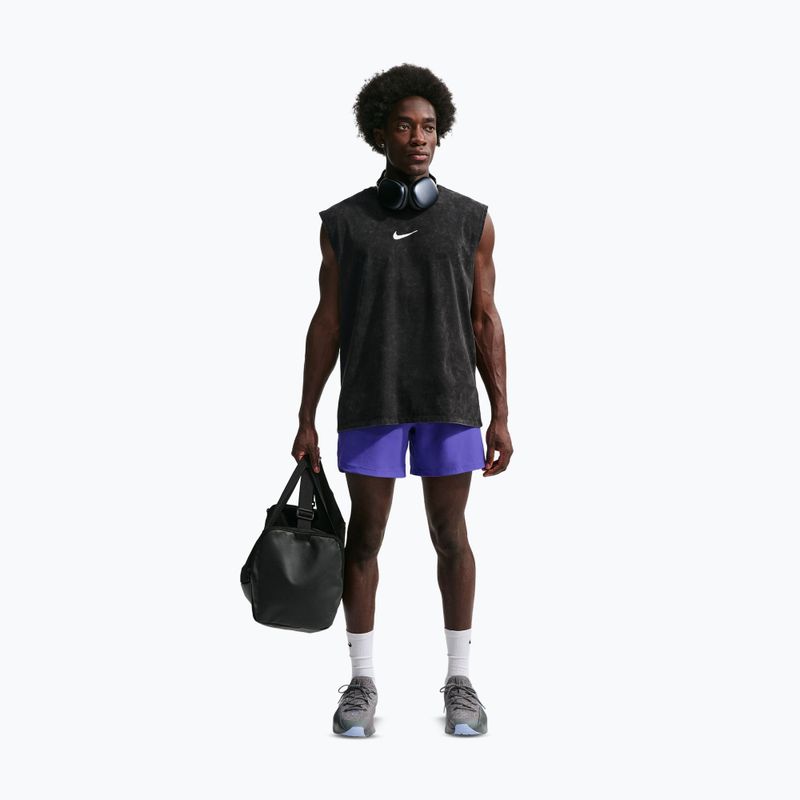 Men's shorts Nike Pro Training Dri-Fit 6" persian violet/black 2