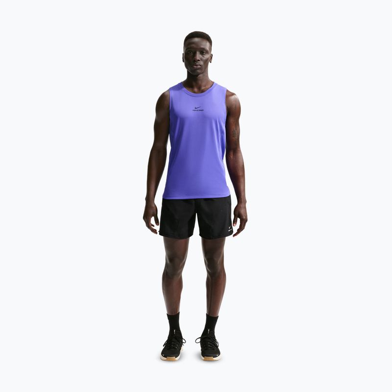 Men's training T-shirt Nike Pro Training Dri-Fit persian violet/black 2