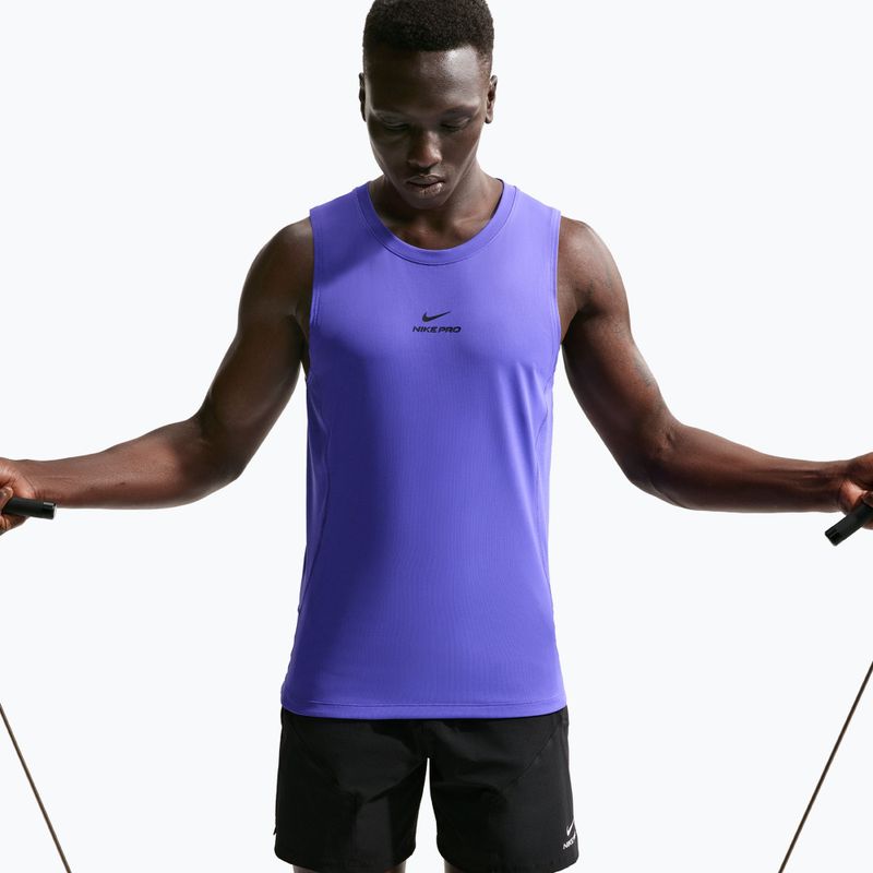 Men's training T-shirt Nike Pro Training Dri-Fit persian violet/black 6