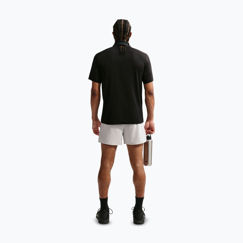 Men's training T-shirt Nike Hyverse Dri-Fit Persian black/white 3