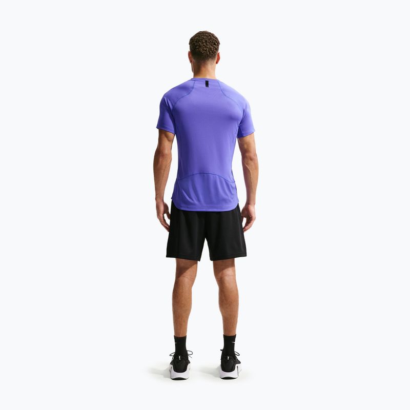 Men's training T-shirt Nike Pro Training Dri-Fit persian violet/black 3