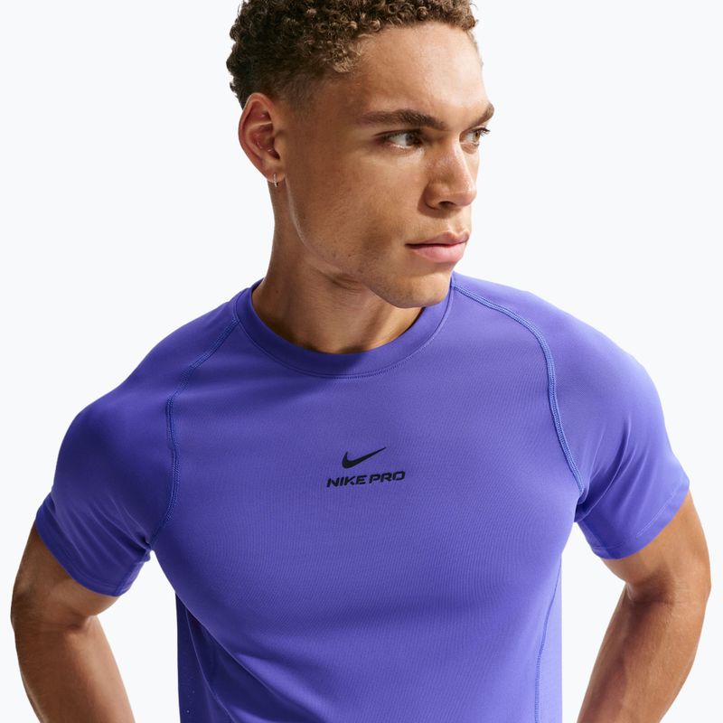 Men's training T-shirt Nike Pro Training Dri-Fit persian violet/black 4