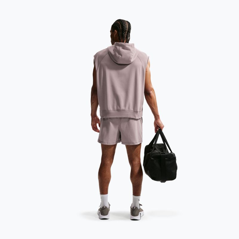 Men's shorts Nike Athletic Club Dri-Fit 5" light violet ore/pale ivory/light violet ore 3