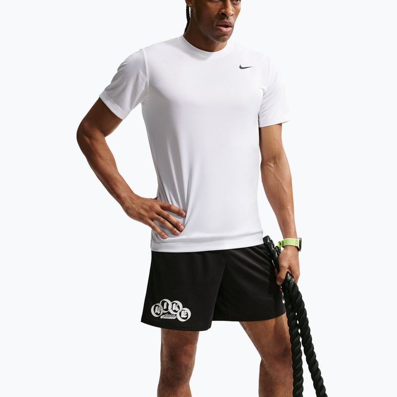 Men's training shorts Nike Flex Dri-Fit 7" black/white 4