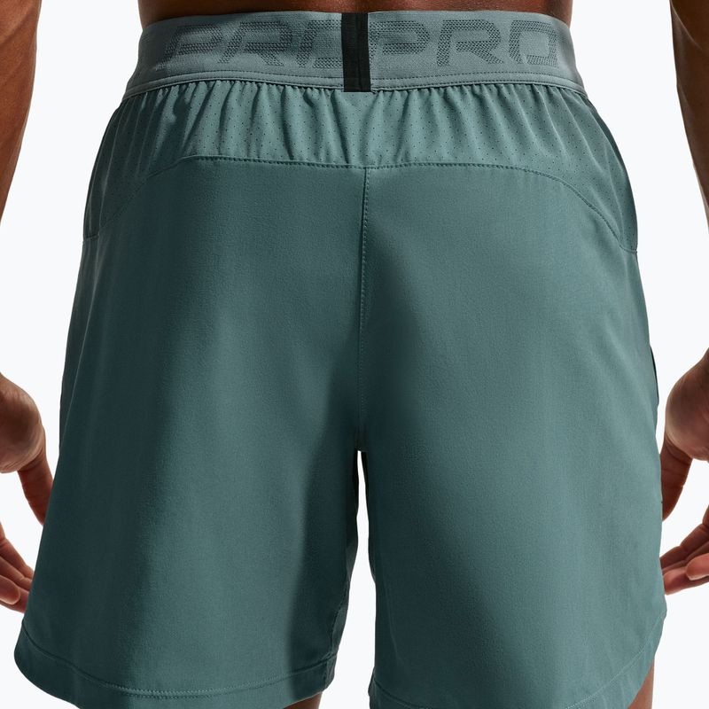 Men's shorts Nike Pro Training Dri-Fit 6" mineral slate/green strike 5