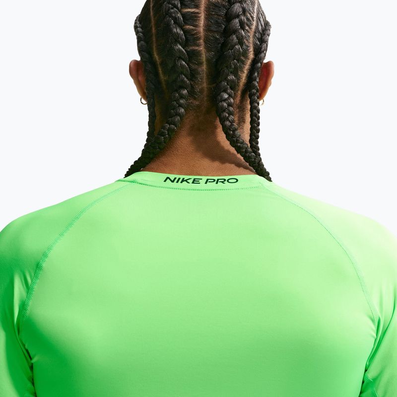 Men's training T-shirt Nike Pro Dri-Fit Tight Fitness green strike/black 5