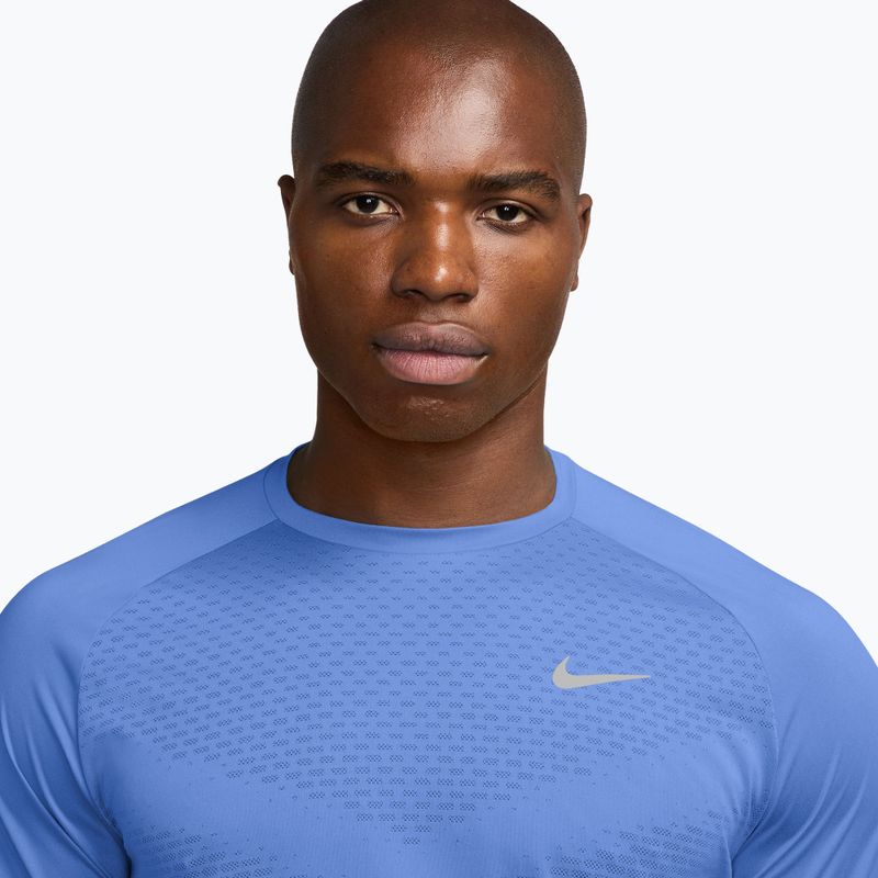Men's running T-shirt Nike Stride ADV royal pulse 3