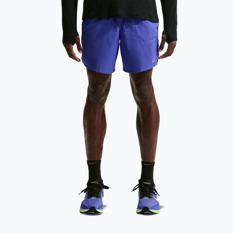 Men's running shorts Nike Stride Dri-Fit 2in1 7" lapis
