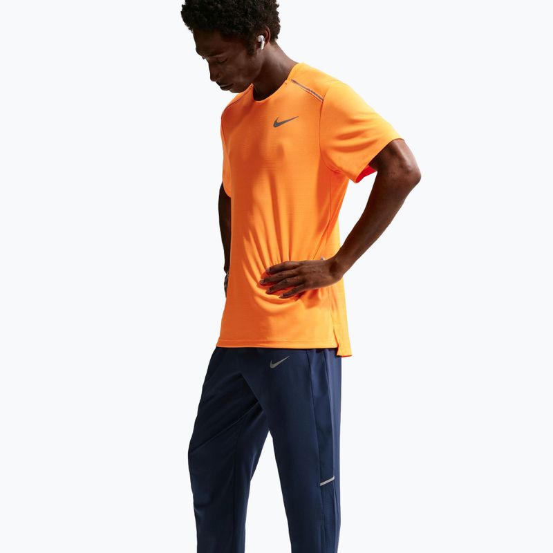Men's running trousers Nike Miler Dri-Fit Woven midnight navy 4