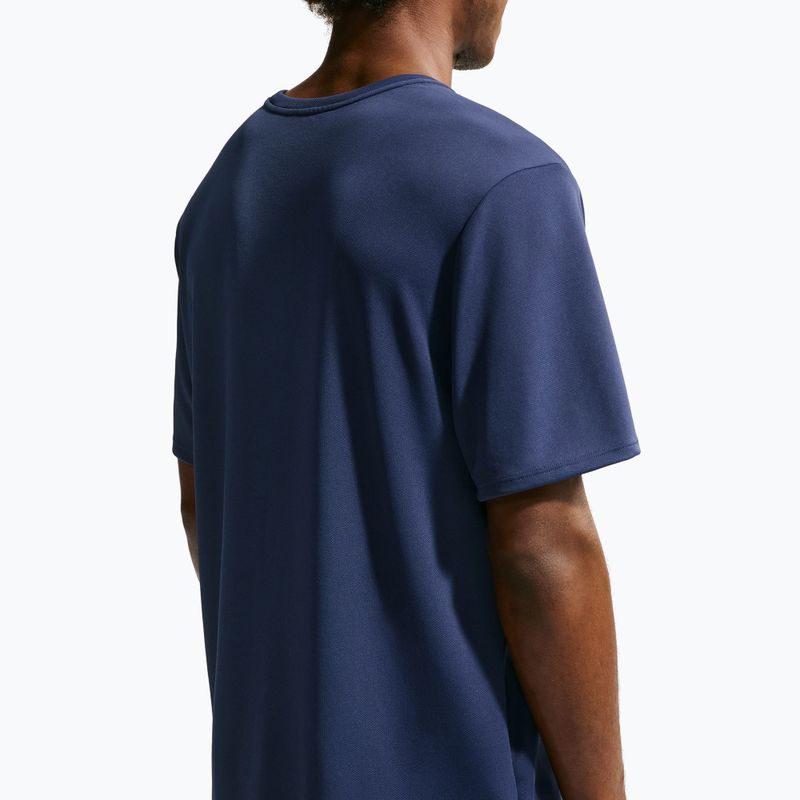 Men's running T-shirt Nike Miler Dri-Fit UV midnight navy 5