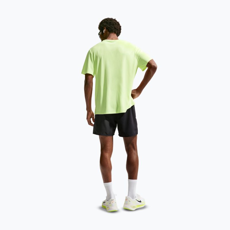 Men's running shorts Nike Miler Dri-Fit 2in1 5" black/black 3