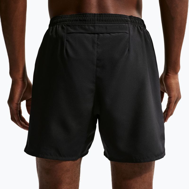 Men's running shorts Nike Miler Dri-Fit 2in1 5" black/black 6