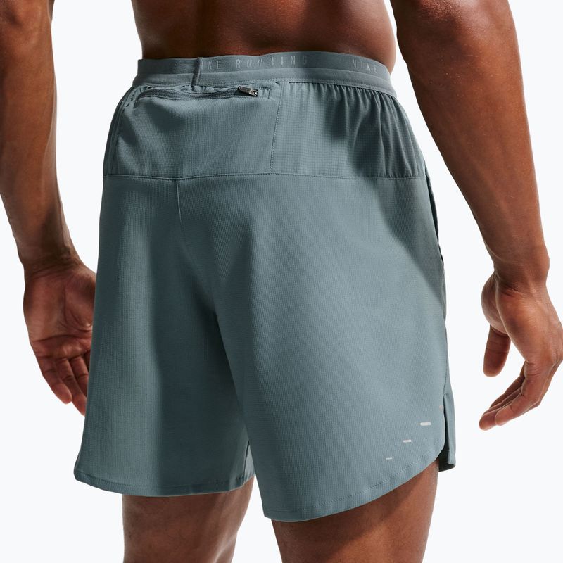 Men's running shorts Nike Stride Dri-Fit 2in1 7" mineral slate 6