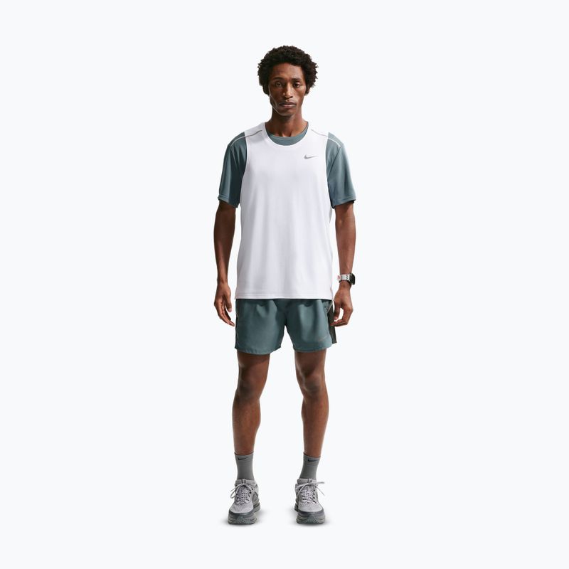 Men's running shorts Nike Miler Dri-Fit 2in1 5" mineral slate 2