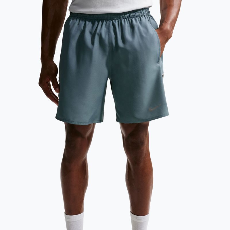 Men's running shorts Nike Miler Dri-Fit Brief Lined7" mineral slate 5