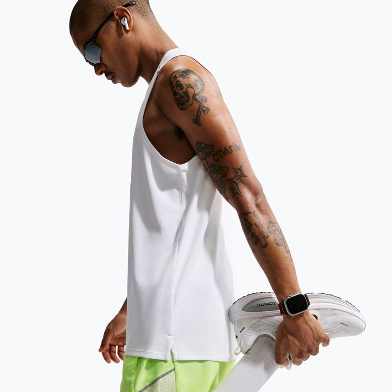 Men's running shorts Nike Miler Dri-Fit Brief Lined7" volt ice/barely volt 6