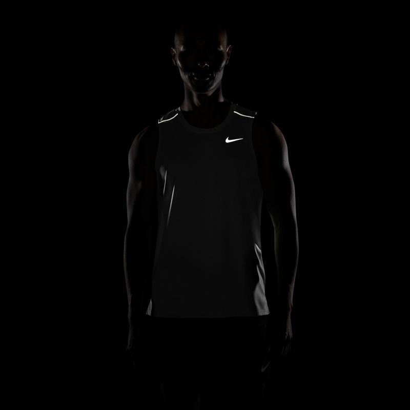 Men's running T-shirt Nike Miler Dri-Fit white 7