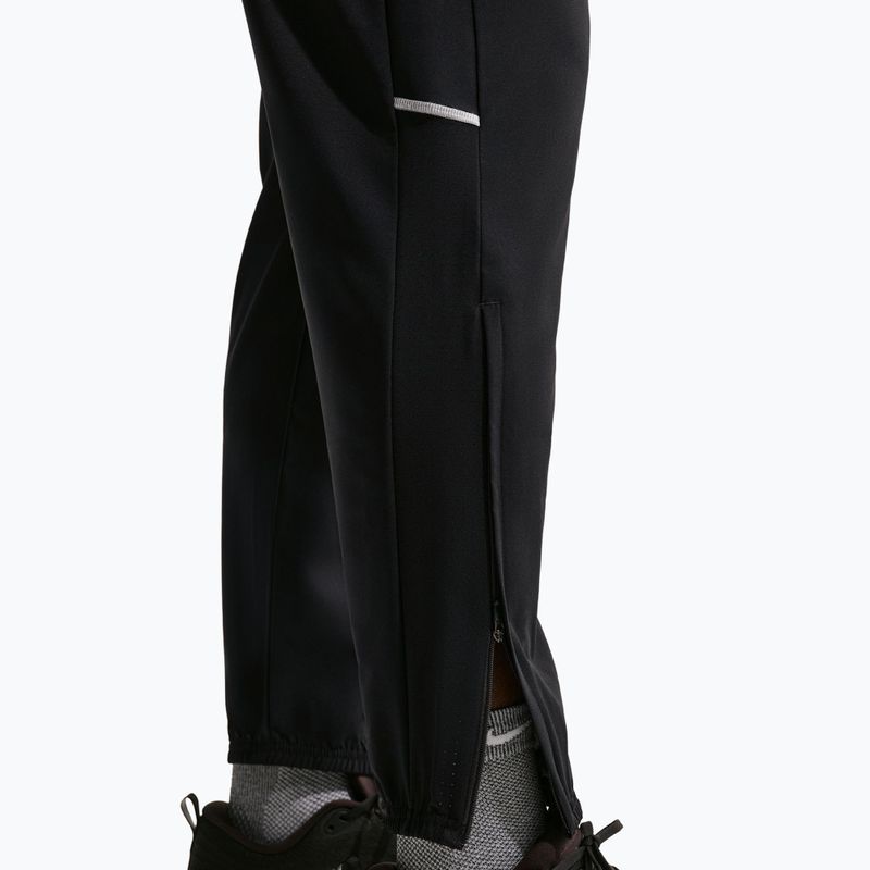 Men's running trousers Nike Miler Dri-Fit Woven black/black 7