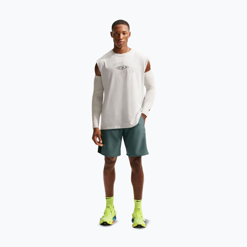 Men's running shorts Nike Miler Dri-Fit 9" mineral slate 2