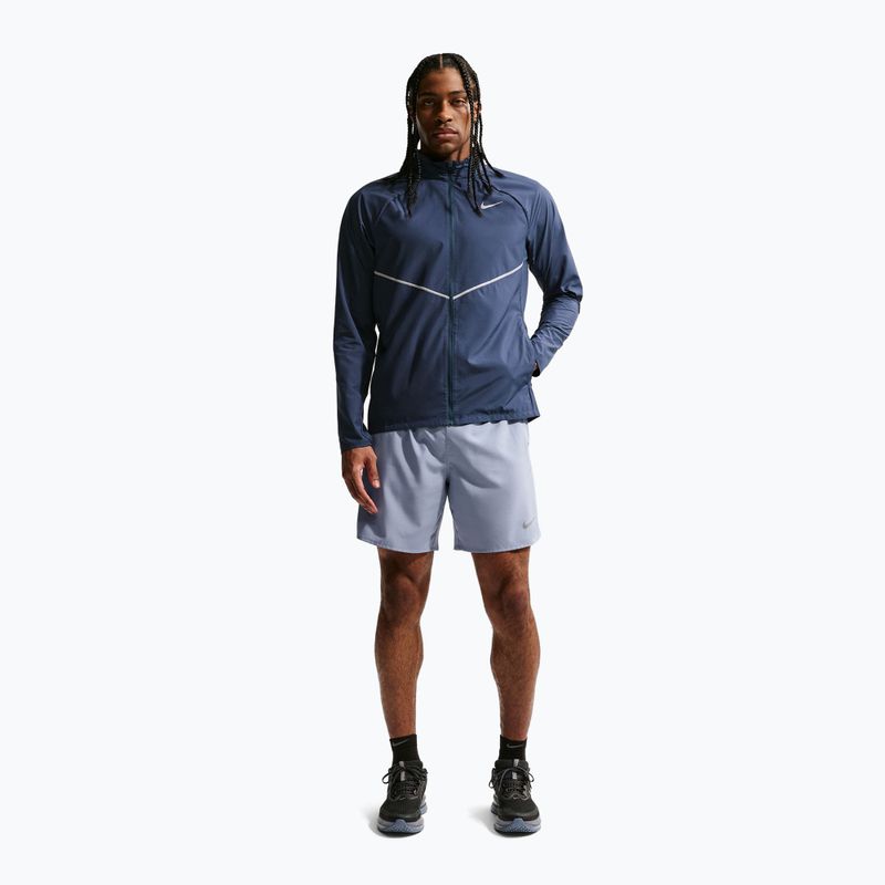 Men's running jacket Nike Miler Repel UV midnight navy 2