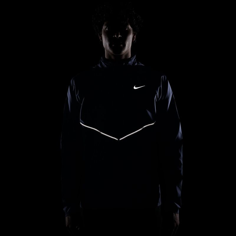 Men's running jacket Nike Miler Repel UV midnight navy 8