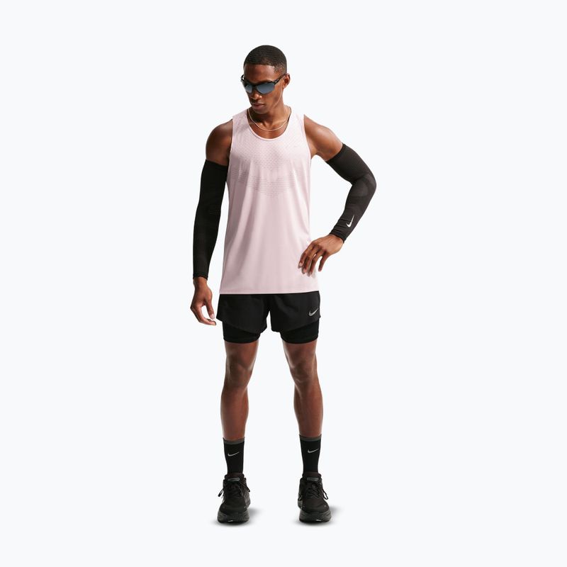 Men's running T-shirt Nike Stride Dri-Fit ADV silt red 2