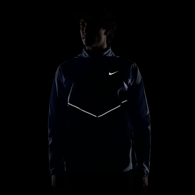 Men's running jacket Nike Miler Repel UV royal pulse/royal pulse 8