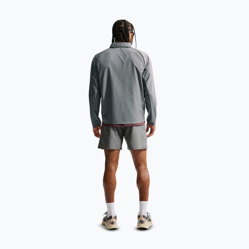 Men's running jacket Nike Miler Repel UV smoke grey/smoke grey 3