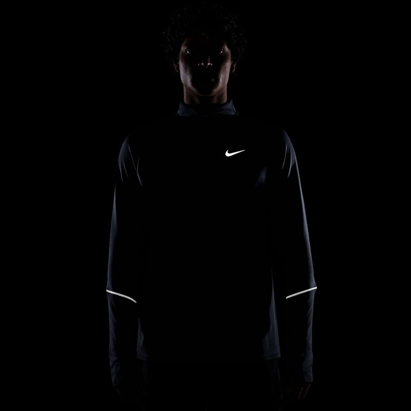 Men's running sweatshirt Nike Miler Dri-Fit UV 1/2 Zip midnight navy 7