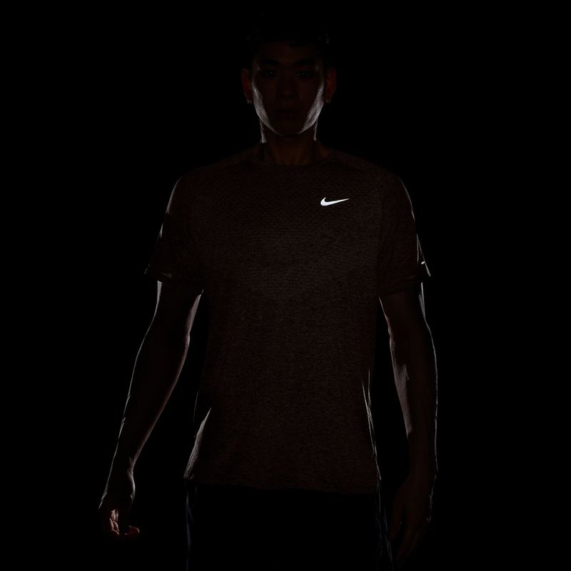 Men's running T-shirt Nike Stride ADV silt red 4