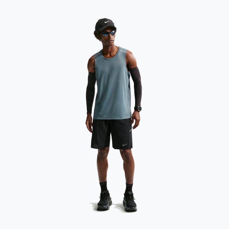Men's running T-shirt Nike Miler Dri-Fit mineral slate 2