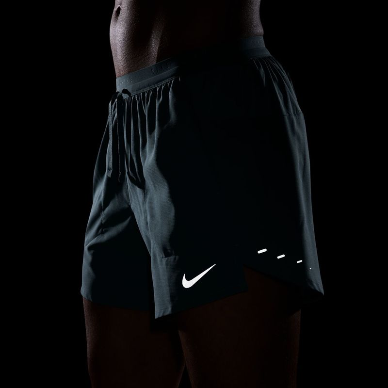 Men's Nike Stride Dri-Fit Brief-Lined 5" Shorts mineral slate 7