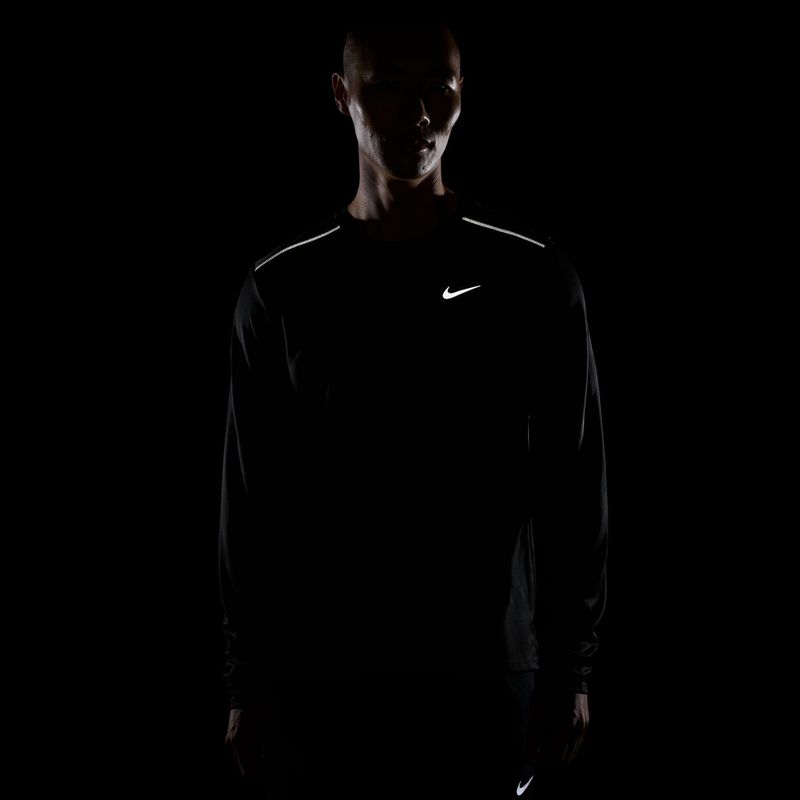 Men's running longsleeve Nike Miler Dri-Fit UV black 8