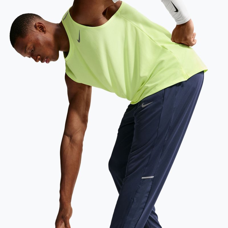 Men's running trousers Nike Miler Dri-Fit Knit midnight navy 4