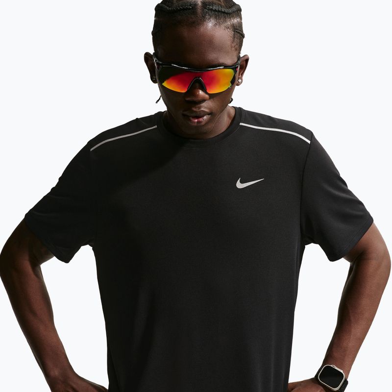 Men's running T-shirt Nike Miler Dri-Fit UV black 5