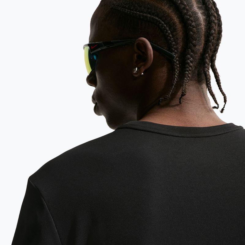 Men's running T-shirt Nike Miler Dri-Fit UV black 6