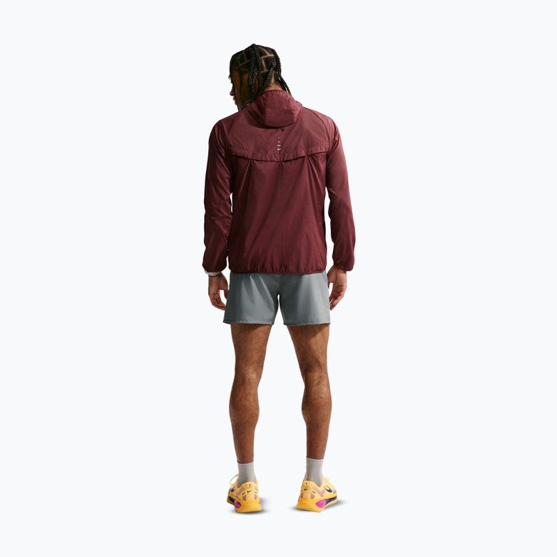 Men's shorts Nike Miler Dri-Fit Brief Lined 5" smoke grey/smoke grey 3