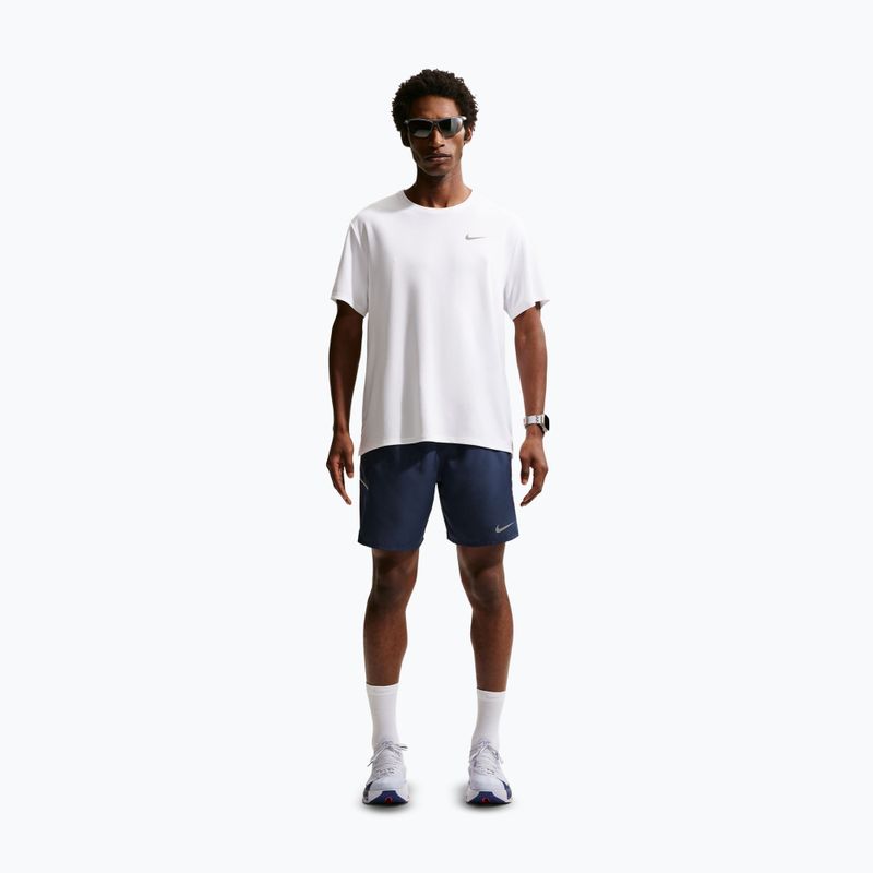 Men's running shorts Nike Miler Dri-Fit Brief Lined7" midnight navy 2