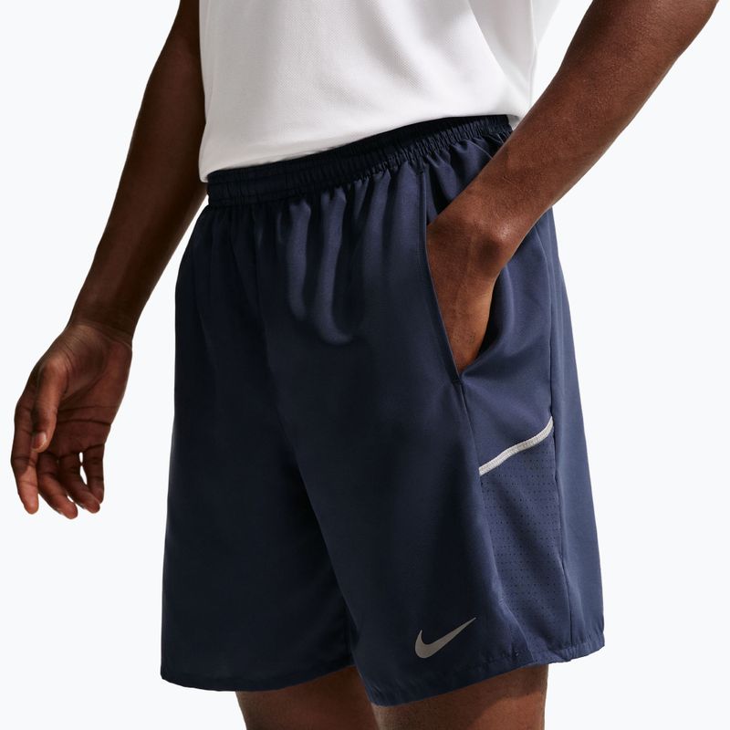Men's running shorts Nike Miler Dri-Fit Brief Lined7" midnight navy 5