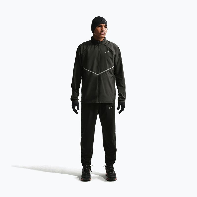Men's running jacket Nike Miler Repel UV black/black 2