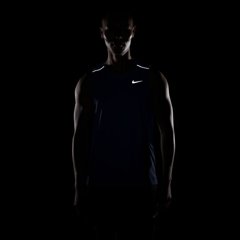 Men's running T-shirt Nike Miler Dri-Fit midnight navy 7