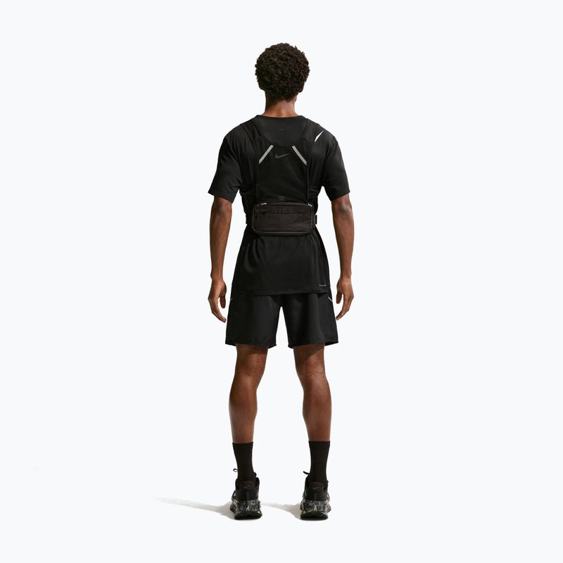 Men's running shorts Nike Miler Dri-Fit 2in1 7" black/black 3