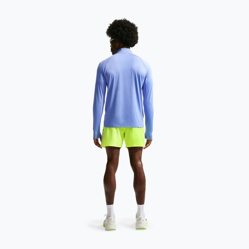 Men's running sweatshirt Nike Stride 1/4 Zip Dri-Fit royal pulse 3
