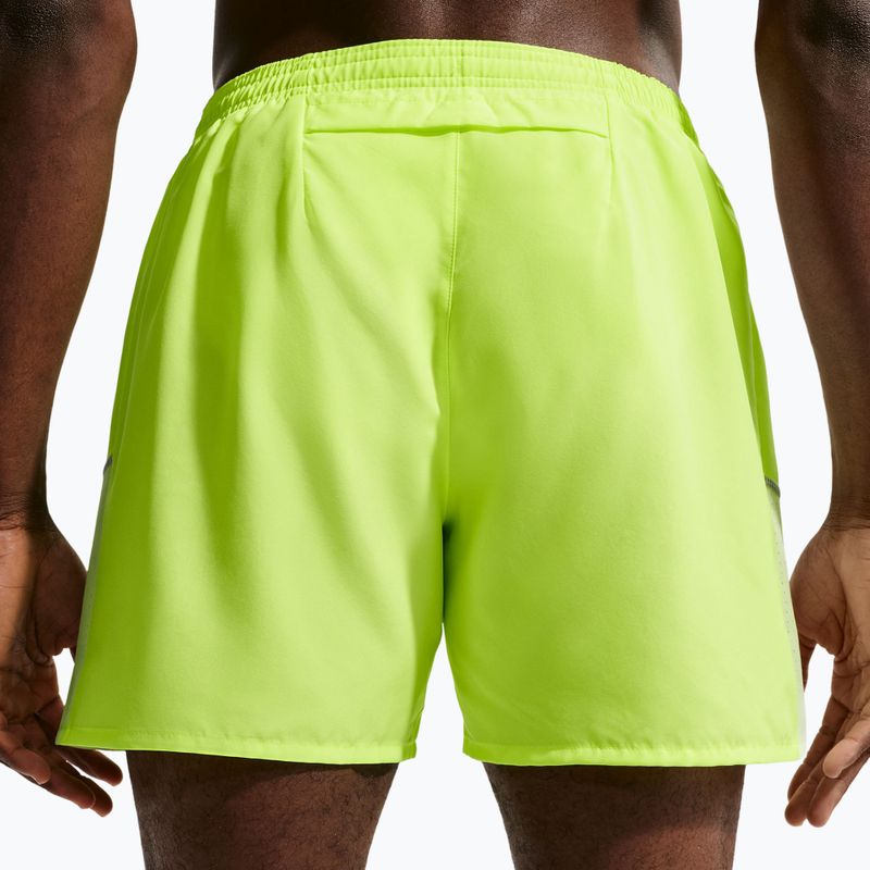 Men's shorts Nike Miler Dri-Fit Brief Lined 5" volt ice/barely volt 5