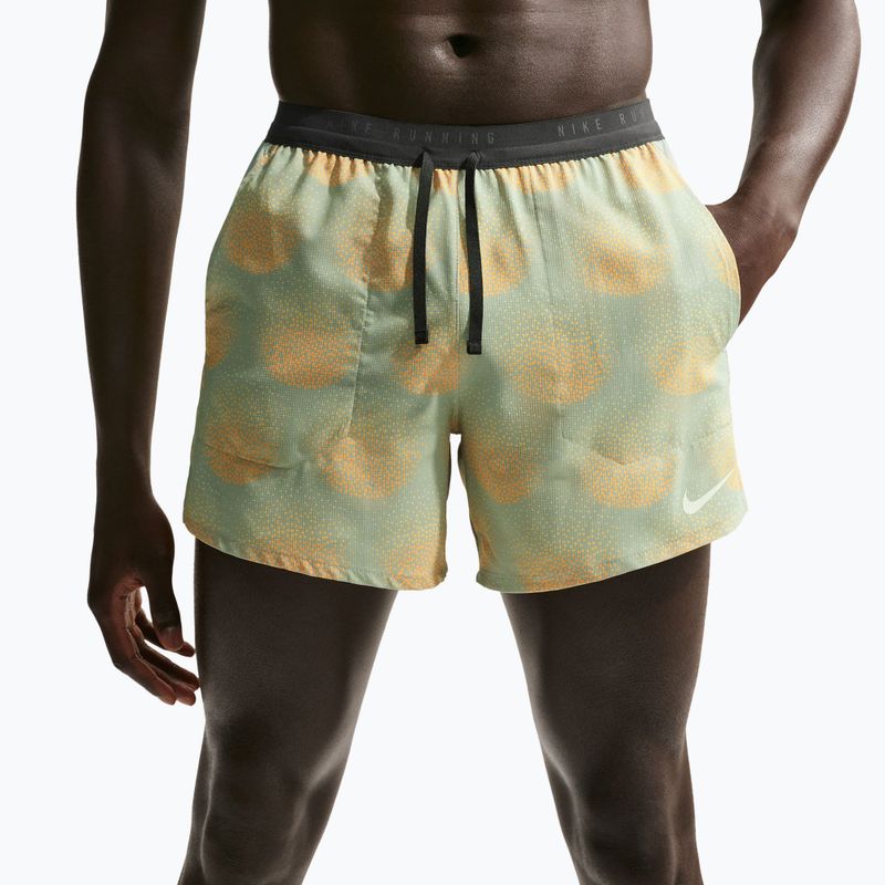Men's running shorts Nike Stride Dri-Fit Brief Lined 5" jade horizon 5