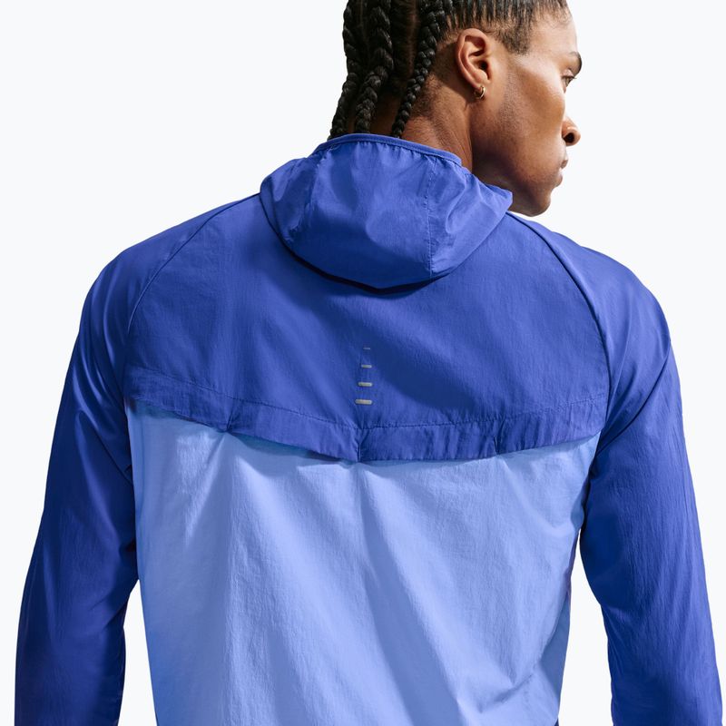 Men's running jacket Nike Stride Repel UV lapis/royal pulse 4