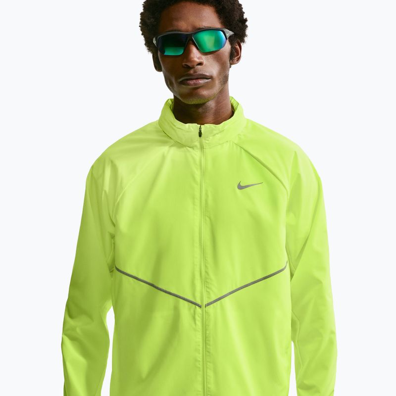 Men's running jacket Nike Miler Repel UV volt ice/volt ice 4