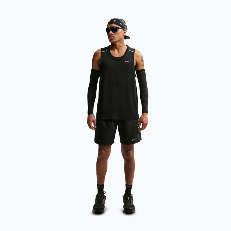 Men's running T-shirt Nike Miler Dri-Fit black 2